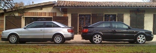 Mes deux coupés quattro